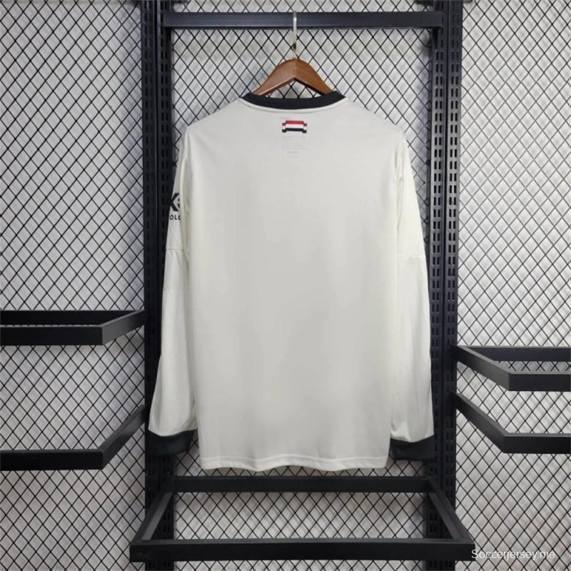 24/25 قميص مانشستر يونايتد الثالث بأكمام طويلة الأكمام 24/25