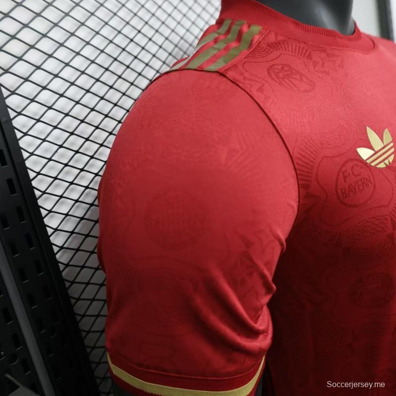 إصدار اللاعب 25/26 قميص بايرن ميونخ للذكرى 125 لتأسيسه