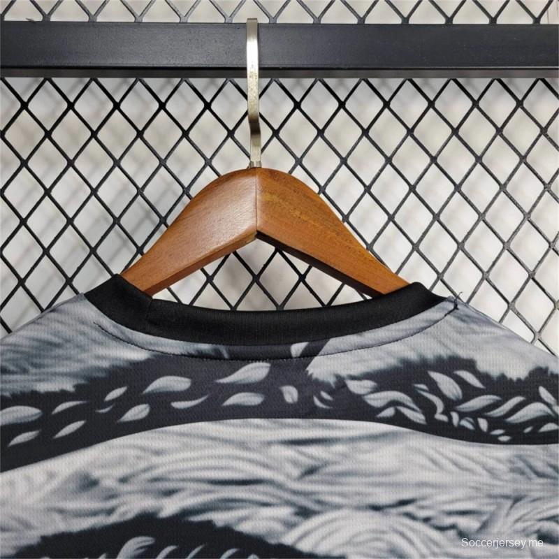 25/26 مانشستر سيتي مانشستر سيتي النسخة التجريبية باللون الرمادي الأسود