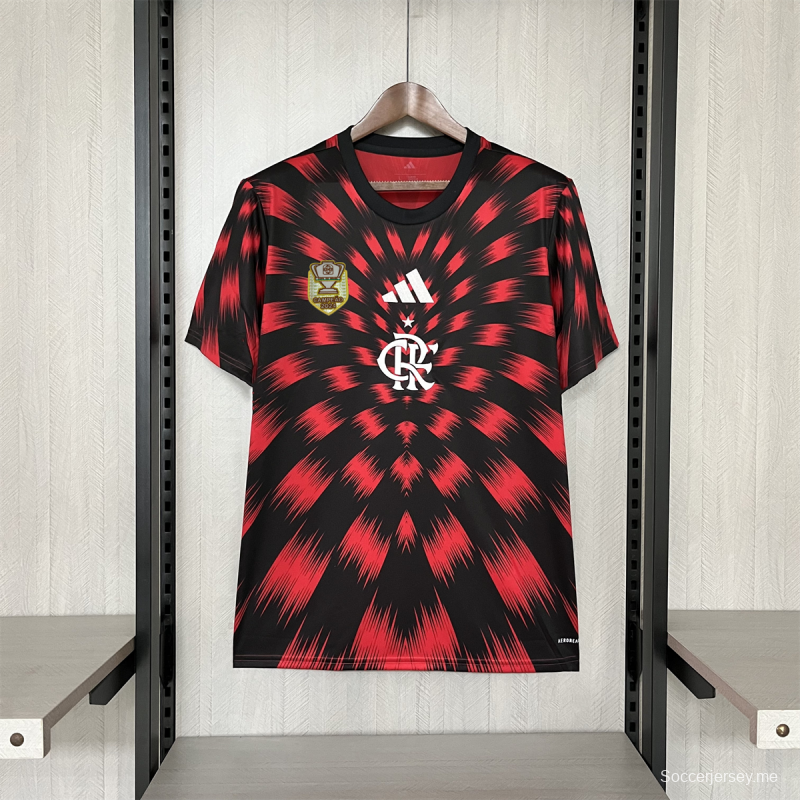 25/26 فلامنجو فلامنجو قبل المباراة كل الرعاة S-XXXXL