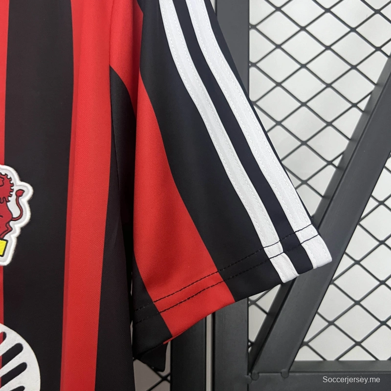 01/02 قميص فريق باير ليفركوزن الرجعي 01/02