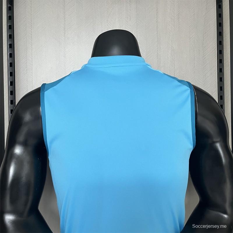 25/26 قميص تدريب فلامنجو فلامنجو يرتدي قميص تدريب أزرق فاتح قميص S-XXXXL