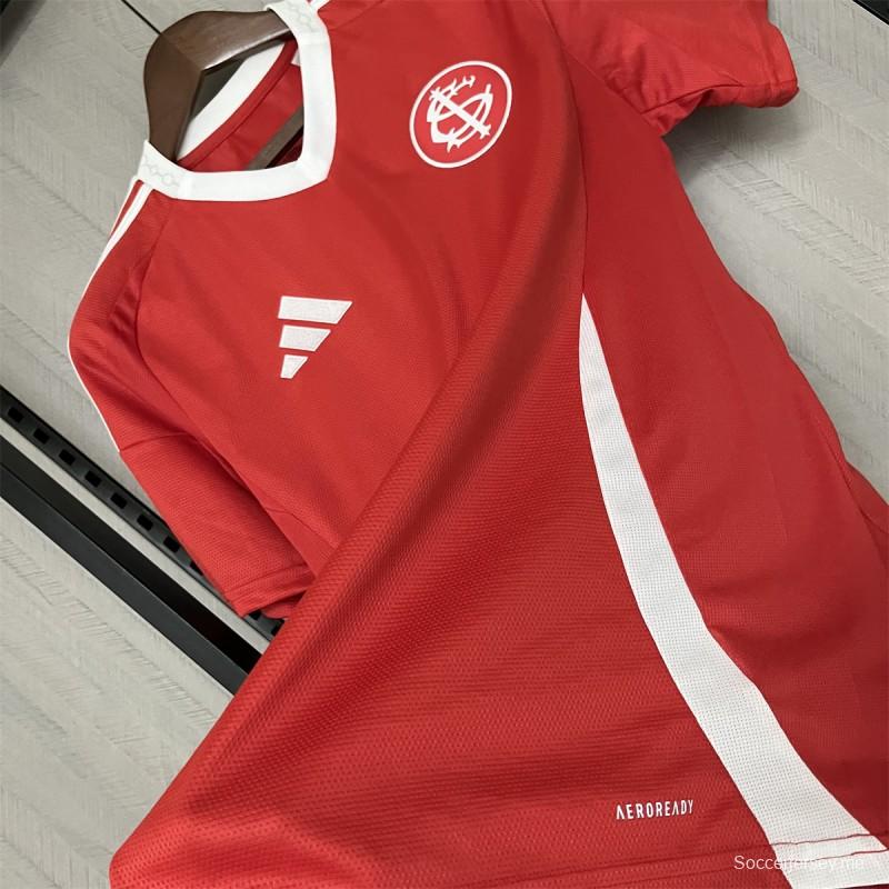 25/26 بيع مقدمًا قميص منتخب البرازيل لكرة القدم البرازيلي SC Internacional Home Jersey S-XXXXXXL