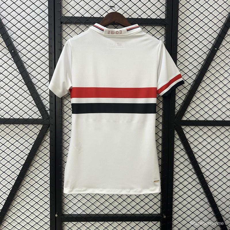 25/26 سيدات ساو باولو ساو باولو هوم جيرسي