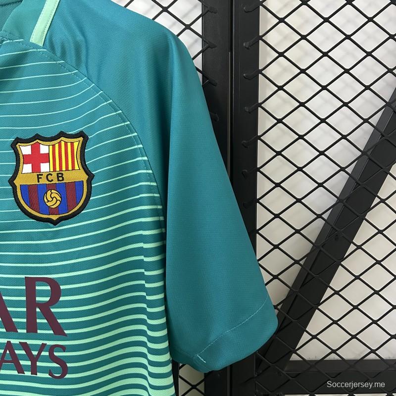 القميص الثالث لبرشلونة 16/17 ريترو برشلونة 16/17