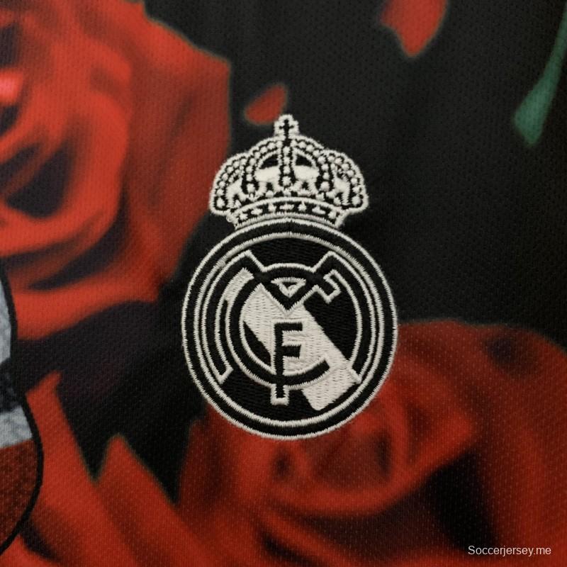25/26 قميص ريال مدريد الوردي الأحمر الخاص 25/26
