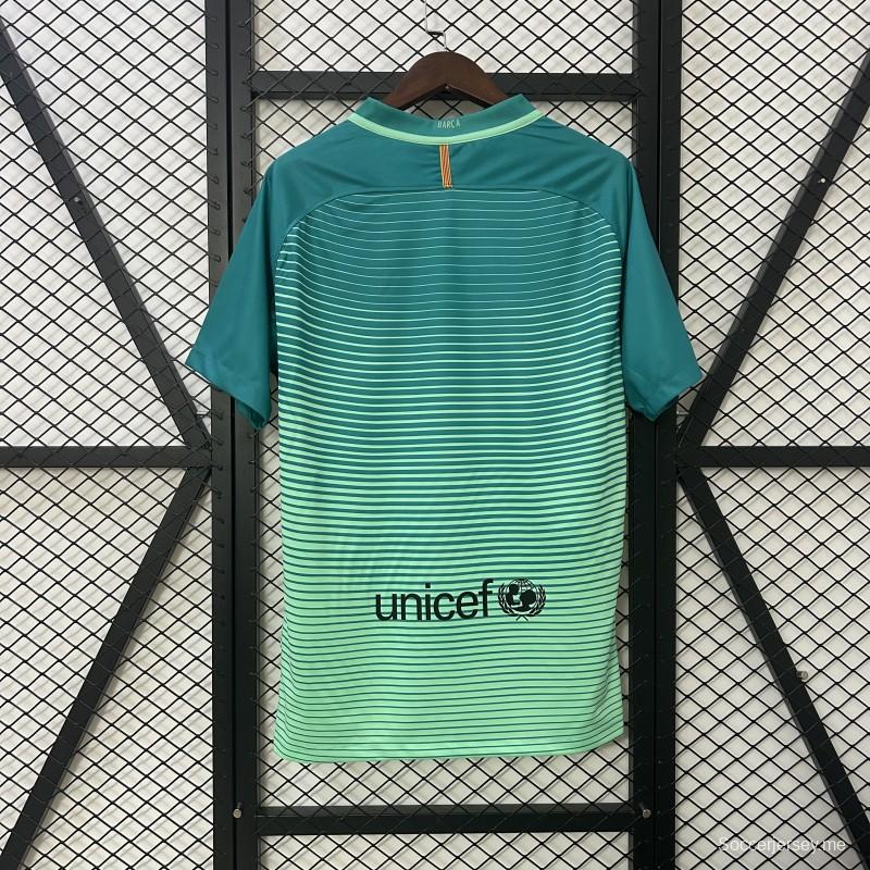 القميص الثالث لبرشلونة 16/17 ريترو برشلونة 16/17