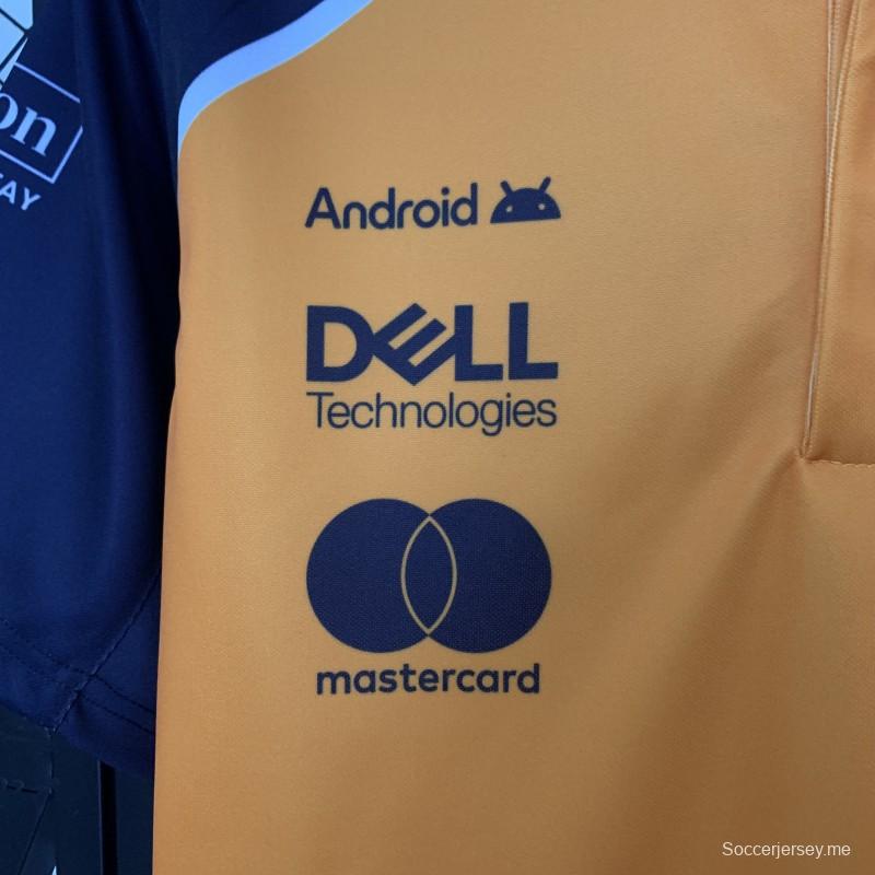 2025 قميص بولو فورمولا 1 فورمولا برتقالي مكلارين نوريس 2025