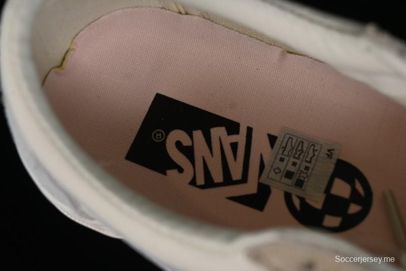 Vans Old Skool Reissue 136 Earth Macaron Patchwork Retro Casual Vulcanized Sneakers - VN000CRPGRN