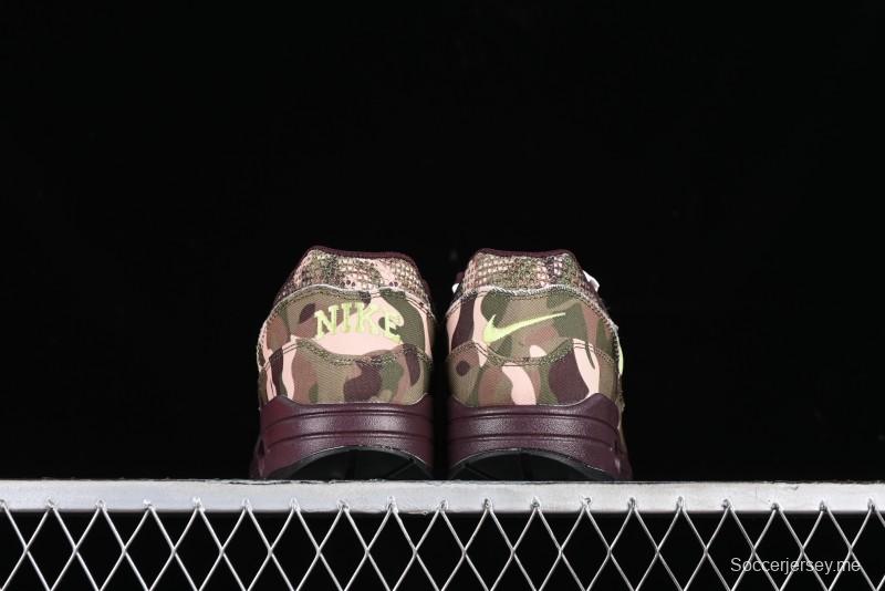 Nike Air Max 1 Retro Running Shoes with Half-Sole Air Cushion - FN8358-200