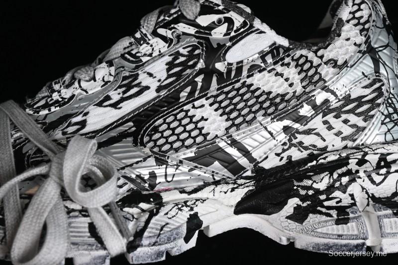 Balenciaga Phantom Sneaker Graffiti Running Shoes - W2RG39010