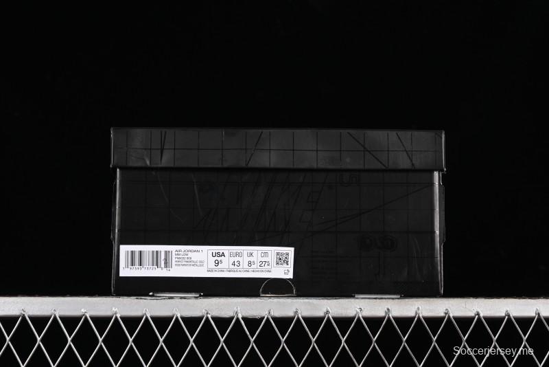 Nike Air Jordan 1 Low "Method of Make" Casual Sneakers with Woven Detailing - FN5032-600