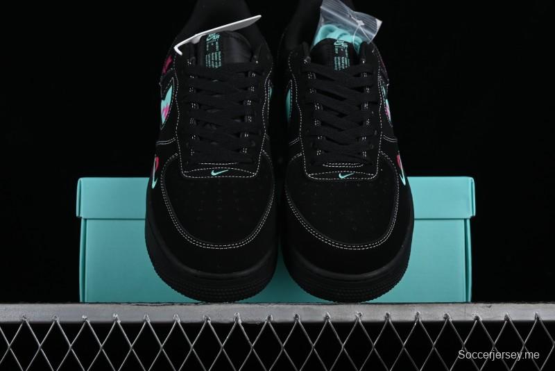 Nike Air Force 1 '07 Low Flame Red Lips Qixi Limited Edition Casual Sneakers - FB8971-005