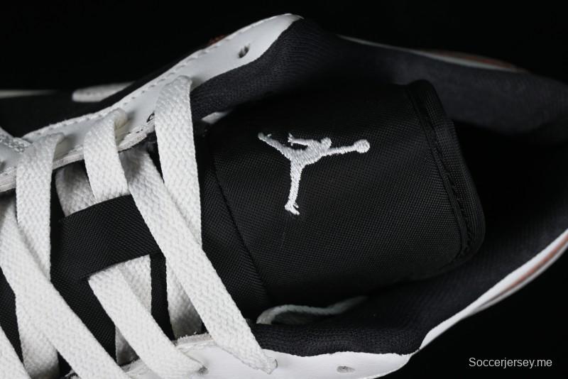 Nike Air Jordan 1 Low "Quai 54" Casual Sneakers in White Black Blue - HQ0764-001