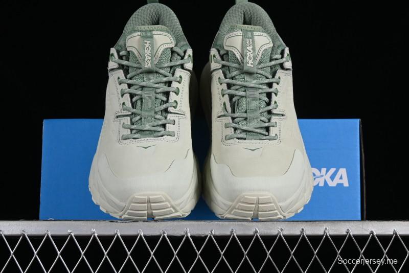 HOKA ONE ONE Kaha Low GTX Hiking Shoes with Geometric Cushioning and Waterproof Design - 1123114 CTBS