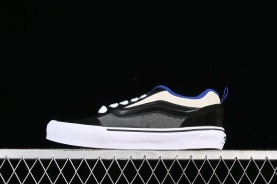 Vans Classics Knu Skool Retro Skate Shoes with Enlarged Toe and Thickened Tongue - VN000B07BAD