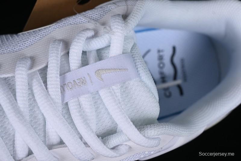 Nike Revolution 7 Wide Low-Top Running Shoes with Breathable Mesh and Durable Cushioning - FB2208-101