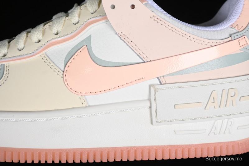 Nike Air Force 1 Shadow Low-Top Sneakers with Lightweight EVA Midsole - DZ1847-105