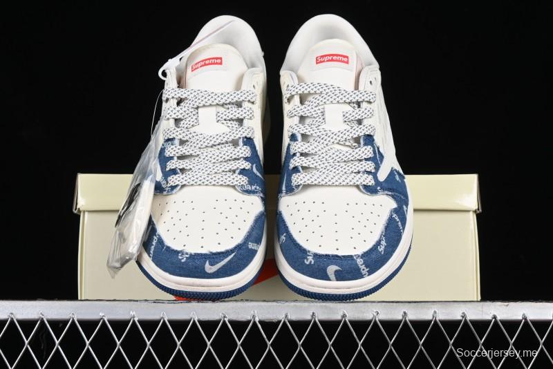 Nike Air Jordan 1 Low OG SP Travis Scott x Fragment Design Collaboration Sneakers - LJ5188-001