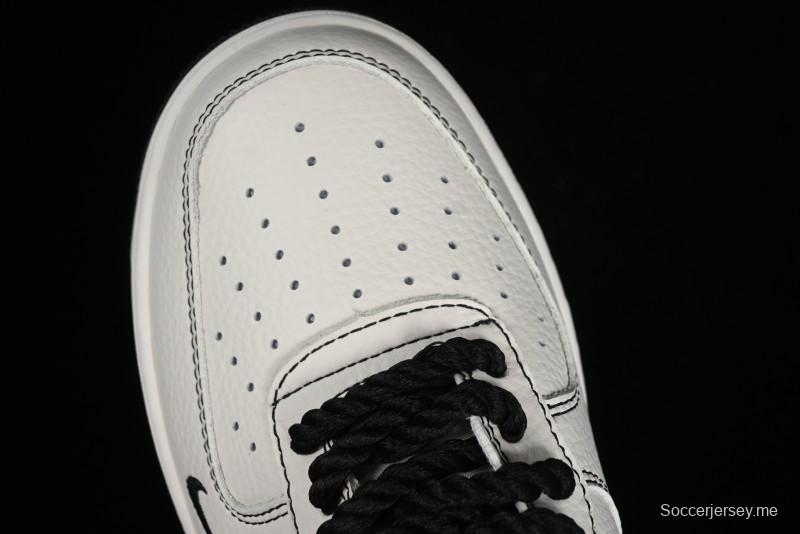 Nike Undefeated Air Force 1'07 Low Casual Sneakers with Custom Leather & Reflective Details - UT2023-201