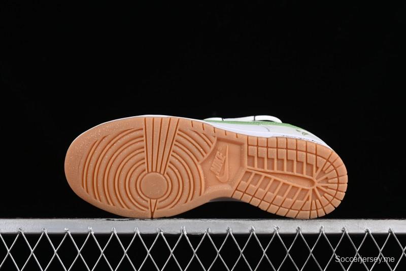 Nike Dunk Low SB Casual Sneakers Spring Summer Series Green Grape Camellia White Green - FD9922-151