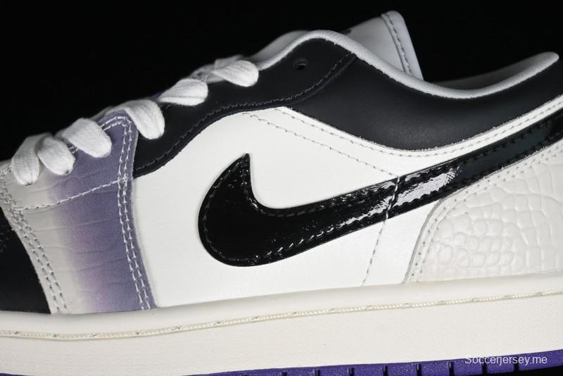 Nike Air Jordan 1 Low "Purple" Casual Sneakers - HF5759-101