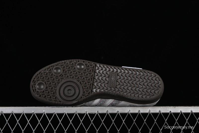 Adidas Originals Samba OG Low-Top Casual Sneakers with Panda Mischief Parachute Academy Design - B75806