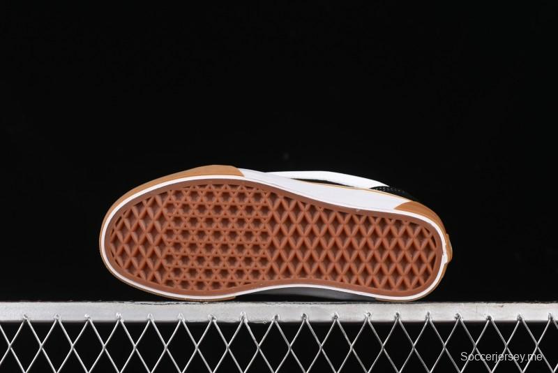 Vans Knu Skool Low Top Retro Casual Vulcanized Skate Shoes with Chunky Tongue - VN0009QCCJI