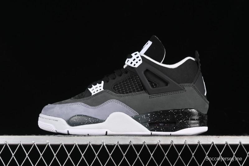 Nike Air Jordan 4 Retro Basketball Shoes Fear Pack - FQ8138-002