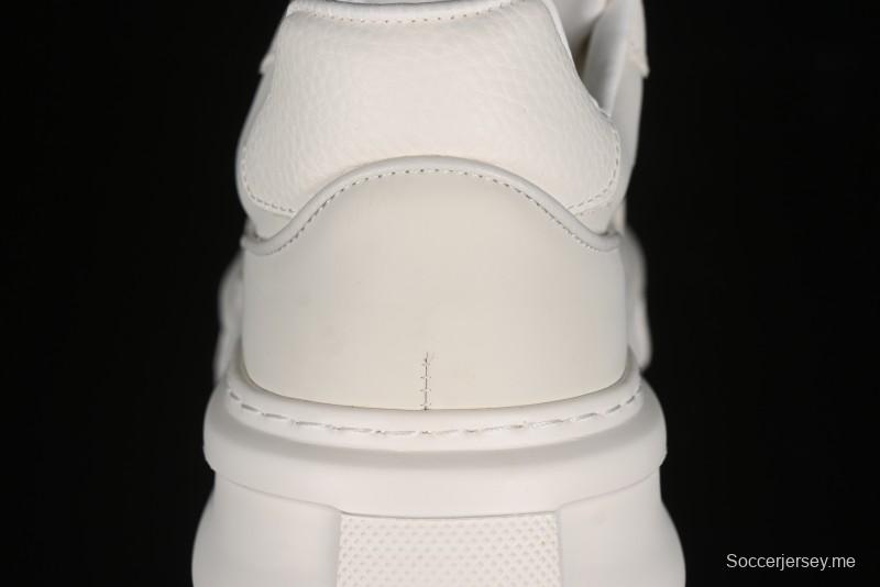 ECCO 2024 New Fashion Simple Versatile Genuine Leather White Sneakers - 61881301002