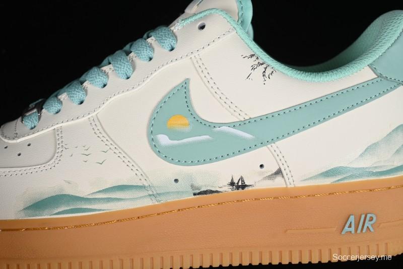 Nike Air Force 1 '07 Low Green Hill Casual Sneakers - XC2351-550