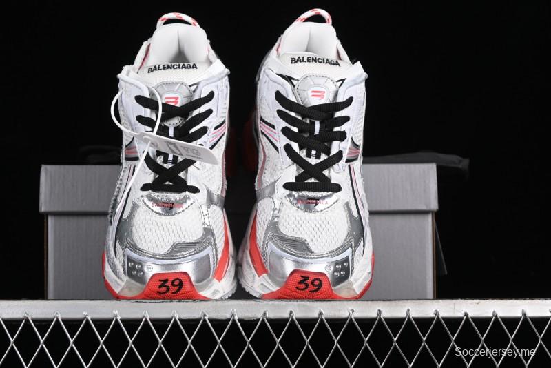 Balenciaga Runner Kith Four Color Retro Casual Sneakers - W3RMU9016