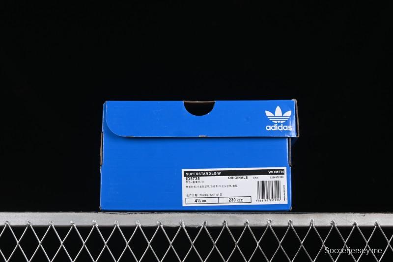 Adidas Originals Superstar XLG Shell Toe Platform Casual Sneakers - ID5735