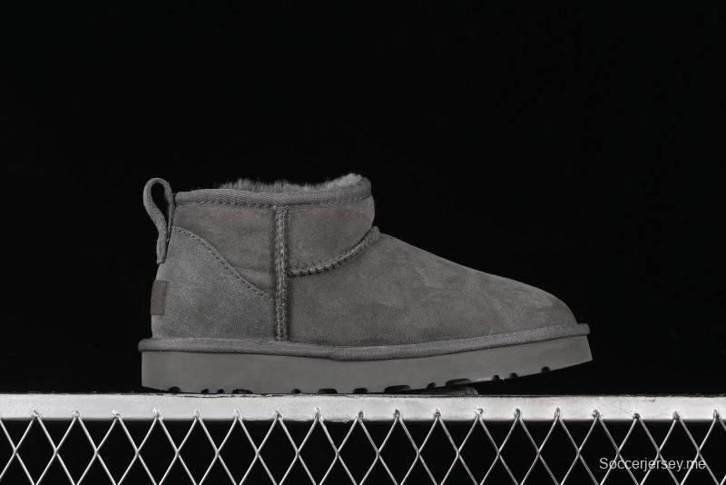UGG Classic Ultra Mini Short Boots with Genuine Australian Shearling and TREADLITE Outsole - 1116109