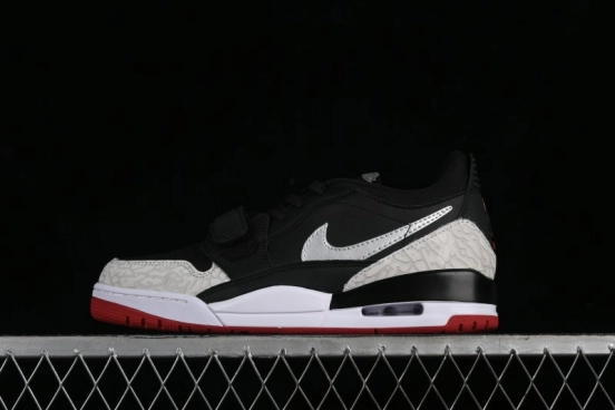 Nike Air Jordan Legacy 312 Low AJ312 Basketball Shoes with Velcro Strap - FQ7827-006