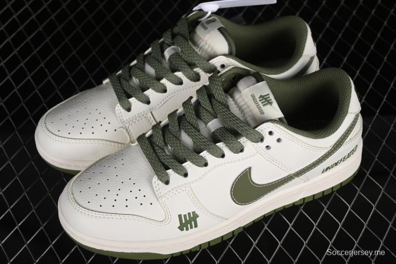 Nike SB Dunk Low UN Collaboration - Letter Green Anniversary High-End Custom Low-Top Casual Skate Shoes - BB2699-211