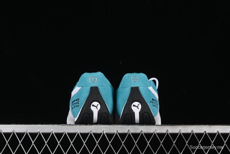 Puma Sparco Future Round Toe Lace-Up Leather Fabric Low-Top Lifestyle Casual Shoes - 307891-01