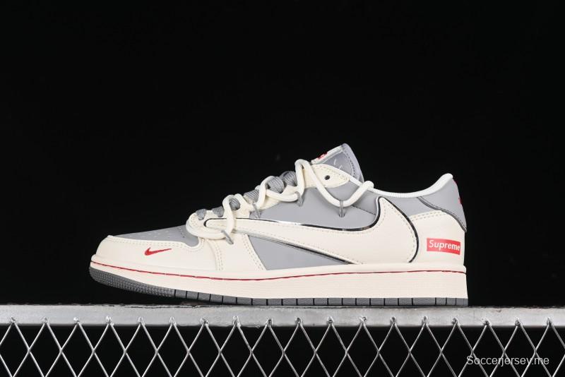 Nike Travis Scott x Fragment Design x Air Jordan 1 Low OG SP AJ1 - SJ0086-137