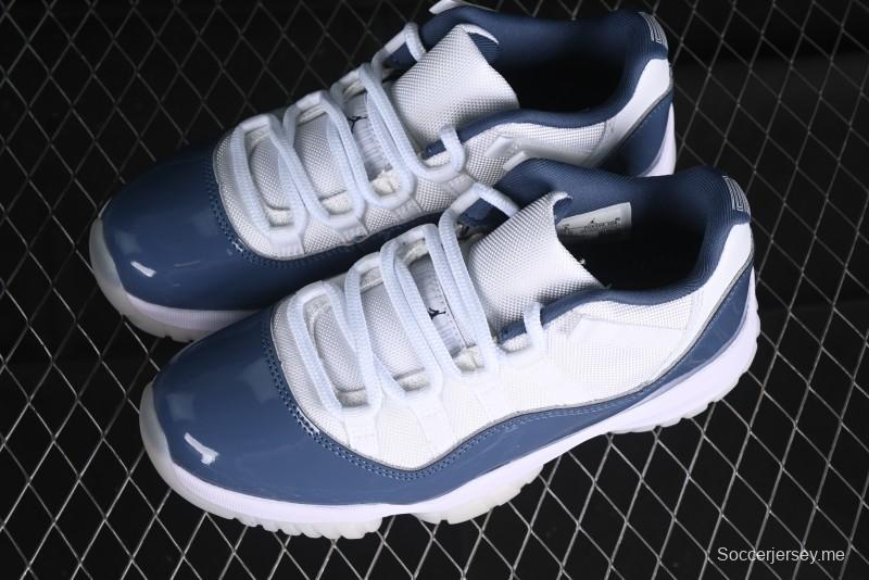 Nike Air Jordan 11 Low "Diffused Blue" Basketball Shoes - FV5104-104