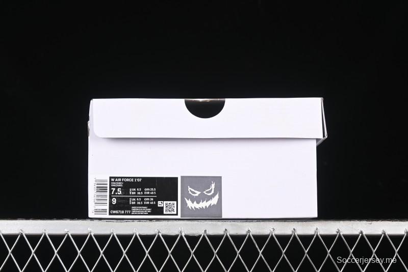 Nike Air Force 1 '07 Low "Venom Ⅱ" Marvel Series Casual Sneakers - CW6718-777