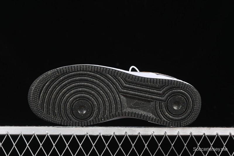 Nike Air Force 1 Low Casual Sneakers with Full-Length Air Cushion - HJ9128-100