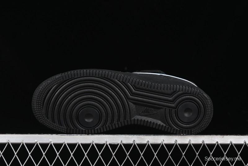 Nike Air Force 1 '07 Low Cleanfit Custom Official Bestseller Black Blue Starry Sky Full Diamond Casual Sneakers - ZH0316-042