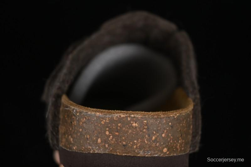 Birkenstock Half-Fur Slide Sandals with Wool Lining - G.D4