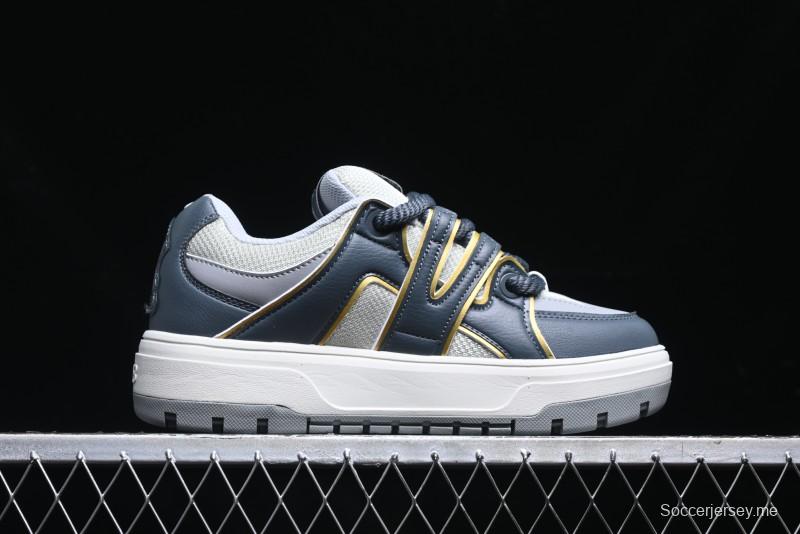 New York Yankees MLB Chunky Liner Wide Inning Thick Sole Casual Shoes - 3ASXCLB4N50GRS