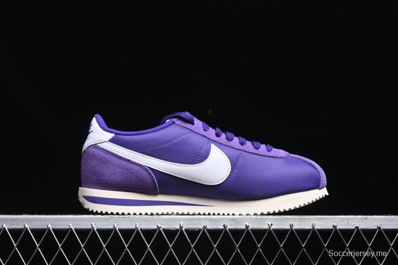 Nike Classic Cortez Leather Retro Running Shoes - DZ2795-500
