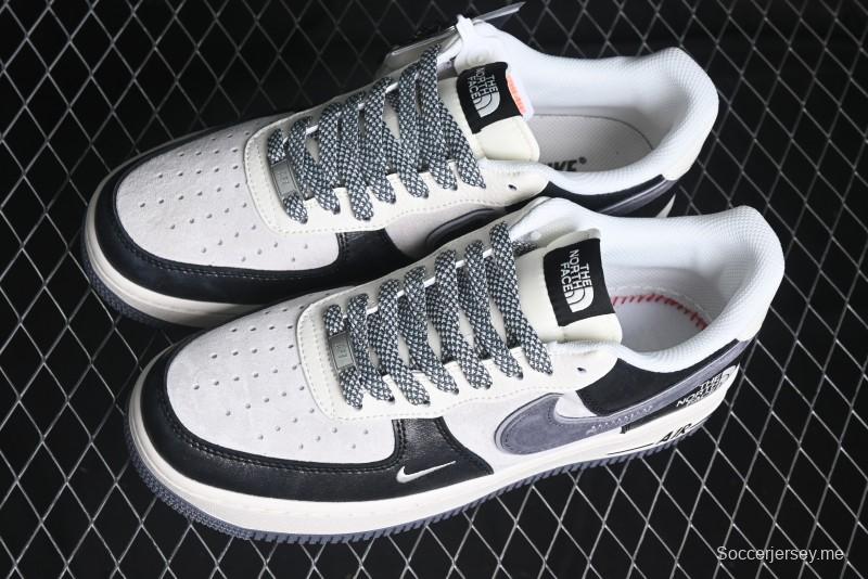 Nike Air Force 1 '07 Low The North Face Collaboration Jacket Black Casual Sneakers - DM6688-004