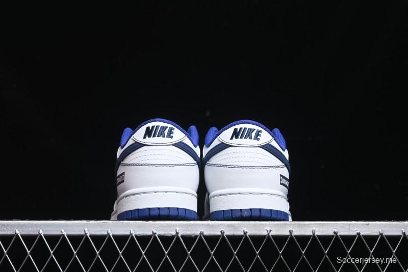 Nike Dunk Low High Street Minimalist Blue Panda Retro Low-Top Casual Sneakers - DD1503-119