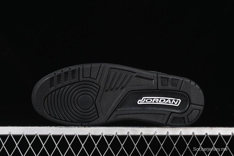 Nike Air Jordan 3 Retro Basketball Shoes in Midnight Black - CT8532-001