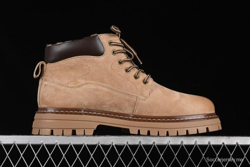 Timberland Outdoor Insulated Mid-Top Casual Tan Boots - TB10069-1BEIGE