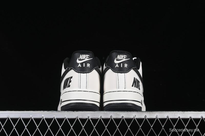 Nike Air Force 1 '07 Low Collaboration Sneakers with Black Stitch Dual-Color Sole - CH6336-515